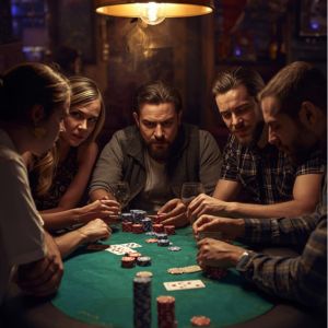 Bàn Poker Texas tại 39E